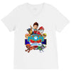 paw patrol birthday boy mom V-Neck Tee