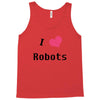 i love robots Tank Top