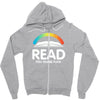 read you dumb fuck Zipper Hoodie