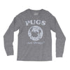 pugs not drugs Long Sleeve Shirts