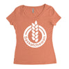 saskatchewan canada Women's Triblend Scoop T-shirt