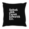 space team Throw Pillow
