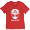 alien believe V-Neck Tee