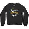 queens are born in april Crewneck Sweatshirt