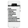 rules for dating my daughter shirt t shirt perfect father's gift Samsung Galaxy S8