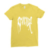 XXXTENTACION Revenge Kill white logo Ladies Fitted T-Shirt