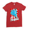 funny vespa chequer board, ideal gift or birthday present Ladies Fitted T-Shirt