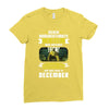 Never Underestimate A Man Who Watches Breaking Bad And Was Born in Ladies Fitted T-Shirt