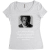 XXXtentacion Quote Women's Triblend Scoop T-shirt