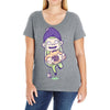 drugs free Ladies Curvy T-Shirt