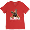 frenchies V-Neck Tee