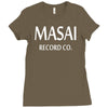 masai records Ladies Fitted T-Shirt