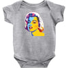 pop art marilyn monroe Baby Onesie