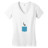 Yes, You Can Dive Women's V-Neck T-Shirt