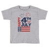 happy 4th of july Toddler T-shirt