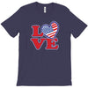 star spangled hammered T-Shirt