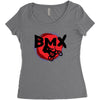 bmx Women's Triblend Scoop T-shirt