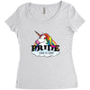 Pride Love is Love Women's Triblend Scoop T-shirt