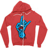 overheadkick tees Zipper Hoodie