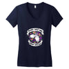 REACE WILL WIN Women's V-Neck T-Shirt