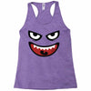 monstre visage Racerback Tank