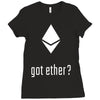 got ether ? Ladies Fitted T-Shirt