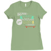 do more makes you happy skateboard Ladies Fitted T-Shirt