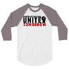 Procrastinators Unite Tomorrow 3/4 Sleeve Shirt