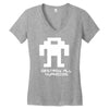 berzerk robot Women's V-Neck T-Shirt