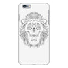 lion face lines iPhone 6/6s Plus Case