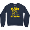 ram strong Crewneck Sweatshirt