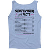 September Girl Facts Libra Tank Top