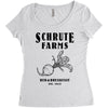 Schrute Farms Women's Triblend Scoop T-shirt