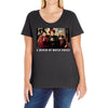 just a bunch of hocus pocus sanderson sisters Ladies Curvy T-Shirt