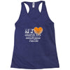 my heart basketball Racerback Tank