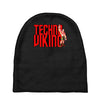 funny techno viking 3, ideal birthday present or gift Baby Beanies