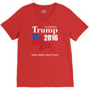 trump 2016 election make america great again V-Neck Tee