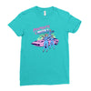 pantsuits and pistols Ladies Fitted T-Shirt