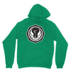 white and black Unisex Hoodie