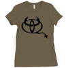 toyota parodie diable Ladies Fitted T-Shirt