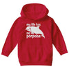 no porpoise Youth Hoodie