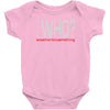 says who wisemenknownothing Baby Onesie