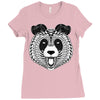 panda Ladies Fitted T-Shirt