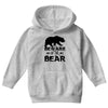 Beware Of The Bear Youth Hoodie