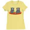 you don't win friends with salad Ladies Fitted T-Shirt