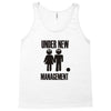 under new management stag night wedding mens Tank Top