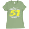 cole trickle 51 Ladies Fitted T-Shirt