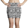 straight outta jersey city Mini Skirts