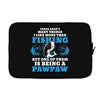 Fishing Pawpaw Laptop cover