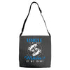 Uncle is my Name Fishing Is My Game Adjustable Strap Totes